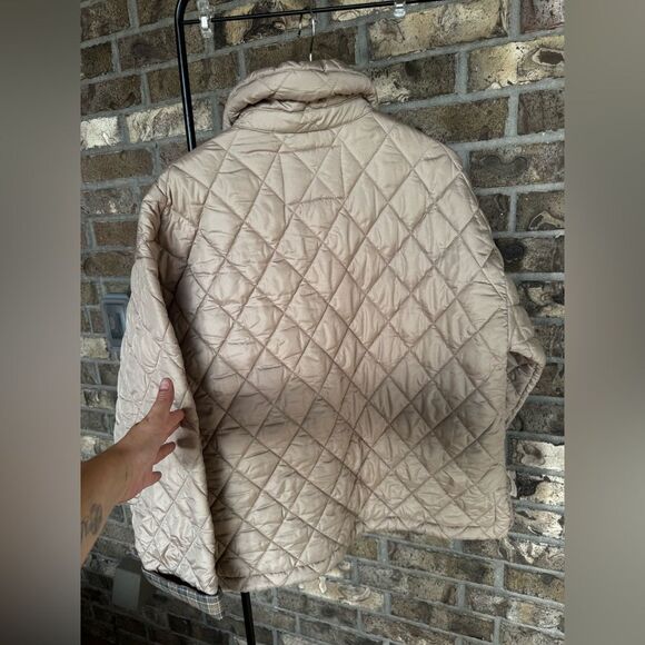 Lucky Brand Button Front Diamond Quilt Chore Jacket Size XL - Picture 5 of 14